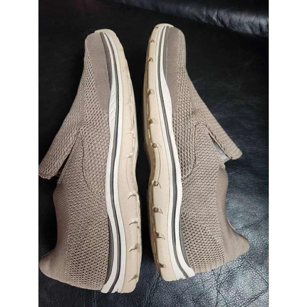 NWOT Men's Skechers Slip On Shoes Mens 13 Extra Wide Fit, Air Cooled Memory Foam